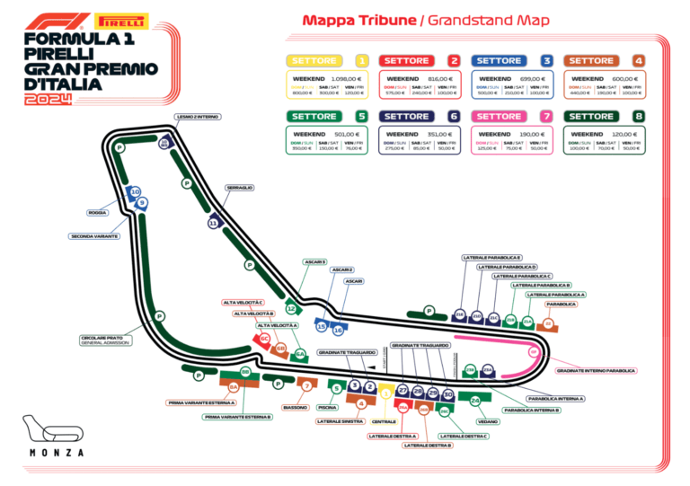 Formula 1 A Monza 30-08 al 01-09 24